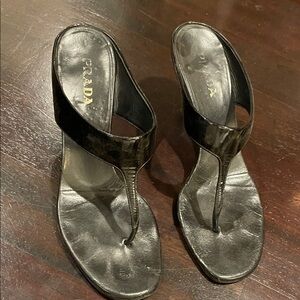 Prada Black Women's Heels